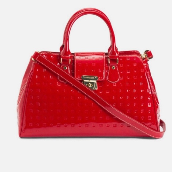 Arcadia Handbags - Arcadia gorgeous red handbag/cross body bag